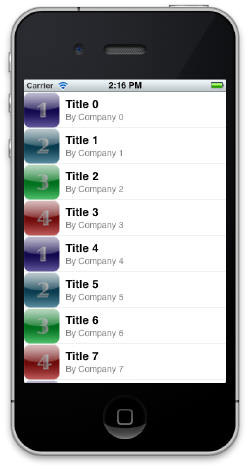 Gloss icon screenshot
